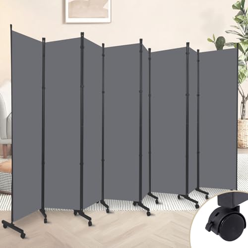 Room Divider Large 8 Panel Privacy Screen