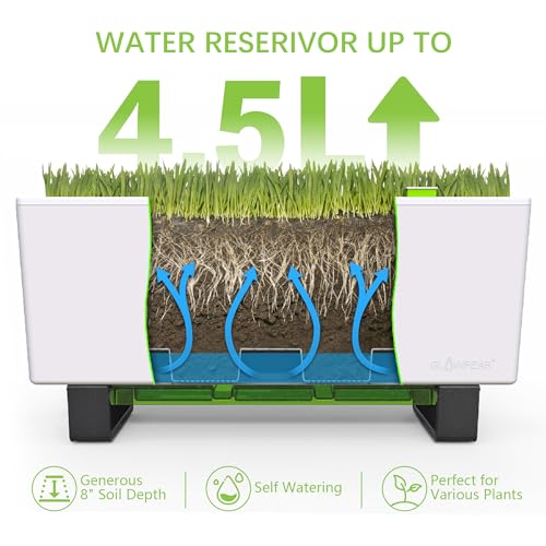 Self Watering Mini Bench Planter