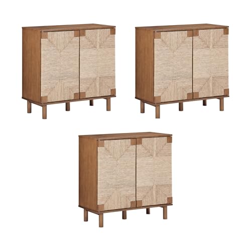 Beacon Boho Accent Cabinet with Doors