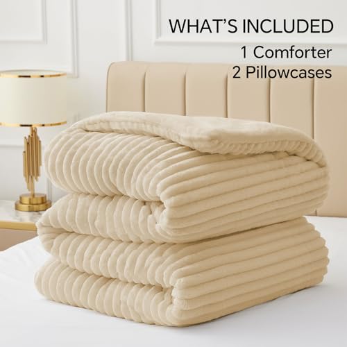 Fleece King Comforter Set