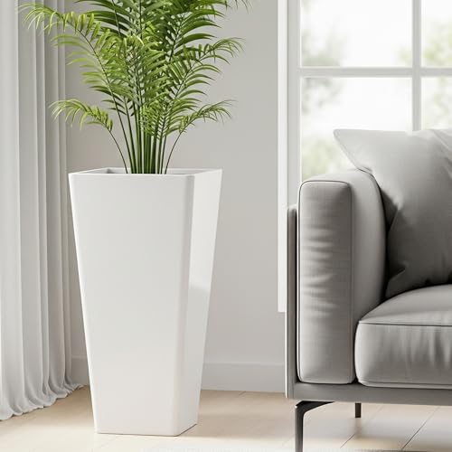 Garden Large 28 in.Tall Planters Set of 2 for Indoor and Outdoor (2 Count)