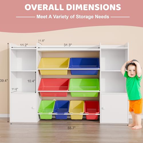 Kids Toy Storage Organizer W