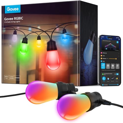Smart Outdoor String Lights H7015 (48 Foot)
