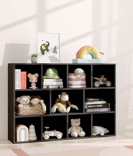 11 Cube Kids Toy Storage Organizer with Kids Shelf