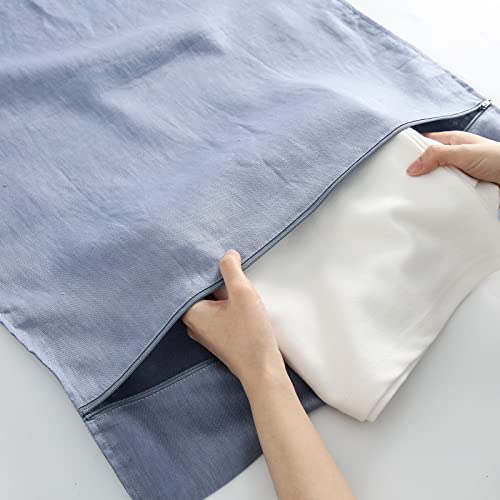 Linen Hanging Laundry Bag