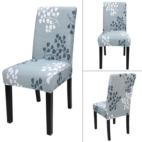 Pattern Chair Covers for Dining Room Set of 6