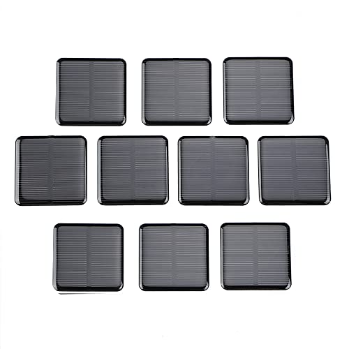 10pcs Mini Monocrystalline Solar Cells Solar System Kit 50mm X 50mm