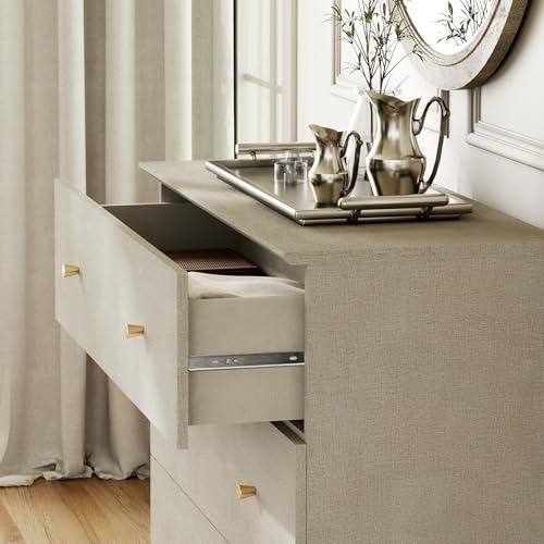 Dresser with 6 Drawers for Bedroom