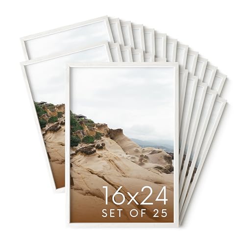White Oak Wood 16x24 Picture Frames