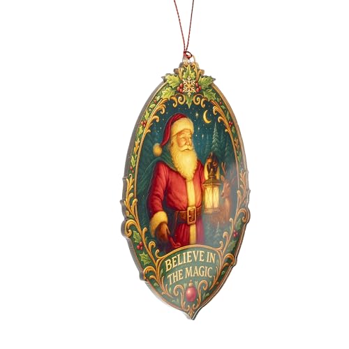 Funny Christmas Santa Ornaments 2025