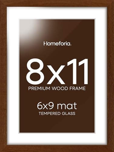 8x11 Brown Oak Picture Frame (3 Count)