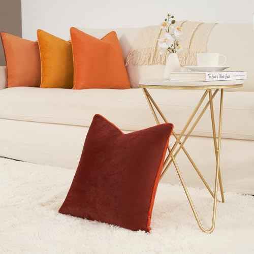 Decorative Throw Pillow Covers Cushion Cases (4 Count)