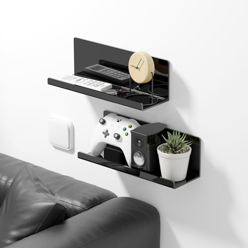 Acrylic Floating Shelves for Wall No Drilling