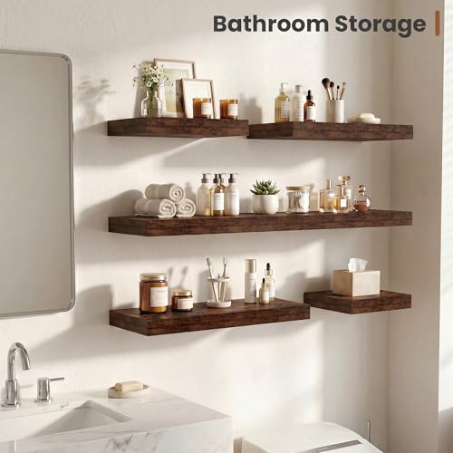 12 Inch Deep Floating Shelves 36” Set of 2 (2 Count)