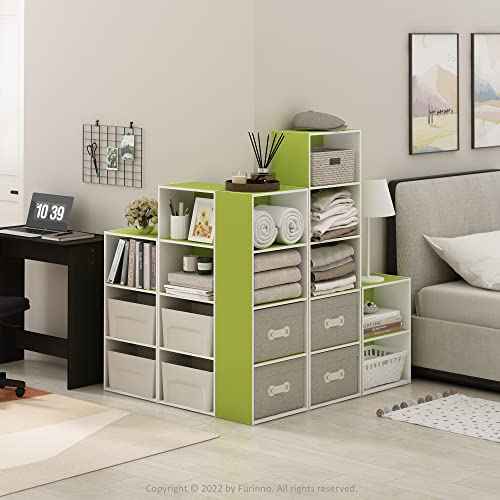 LUDER 2 Tier Book Shelf