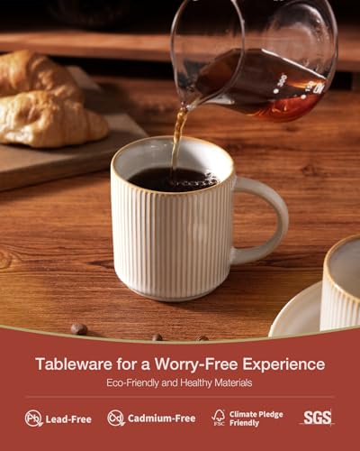 Coffee Mug Set of 4 (4 Count)