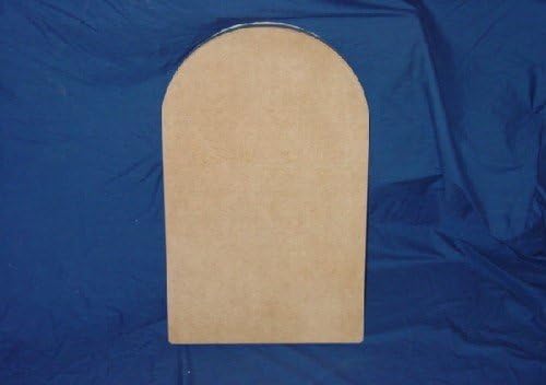 Smooth Plain Tombstone Concrete Plaster Mold 8006