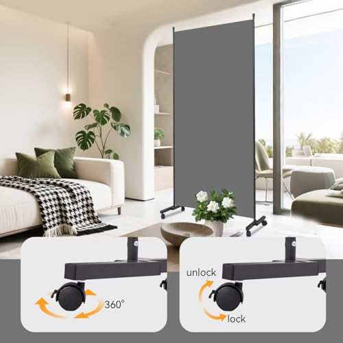 Folding Room Divider W
