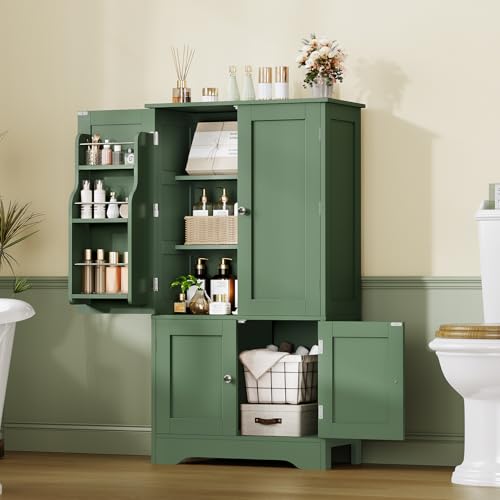 43”H Pantry Cabinet with 4 Doors