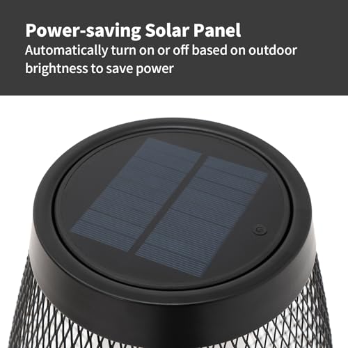Patio Solar Light Flickering Flame Solar Lamps Waterproof Outdoor Lantern