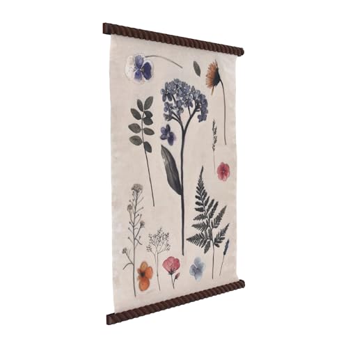 Spindle Tapestry Floral Wall Art