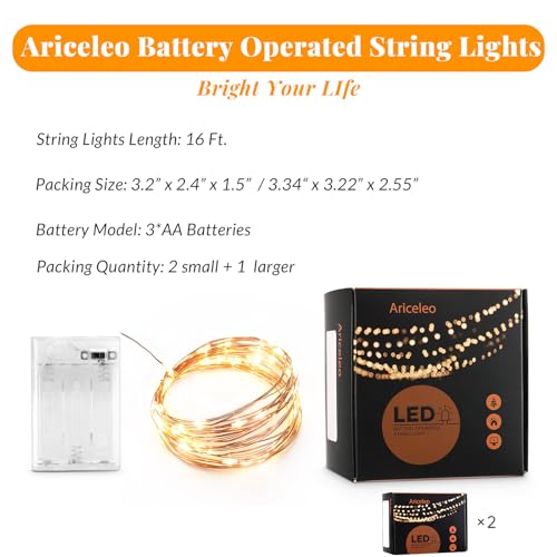 Led Fairy Lights Battery Operated (32 Foot)