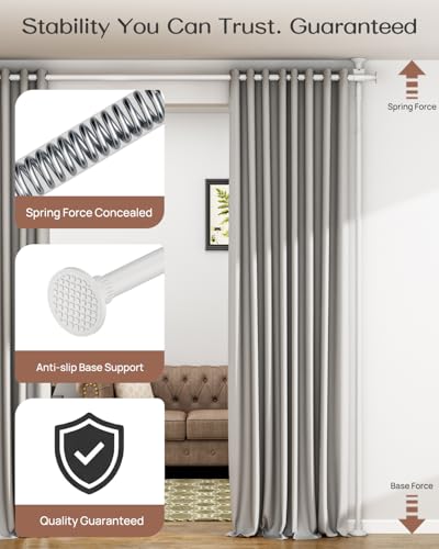 Tension Curtain Rods for Windows