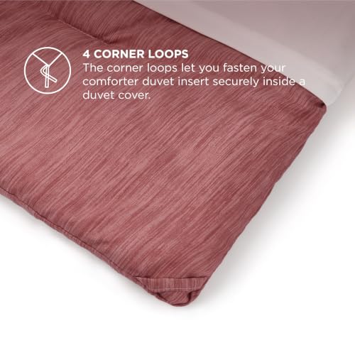 Pink Clay Queen Comforter Set