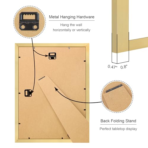 10x14 Picture Frame Set of 4 (4 Count)