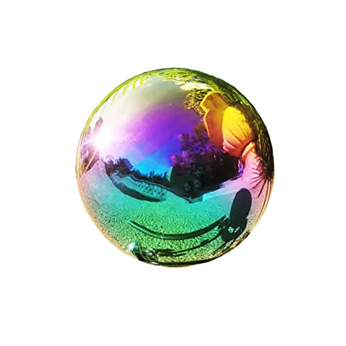 Rainbow Gazing Globe Mirror Ball