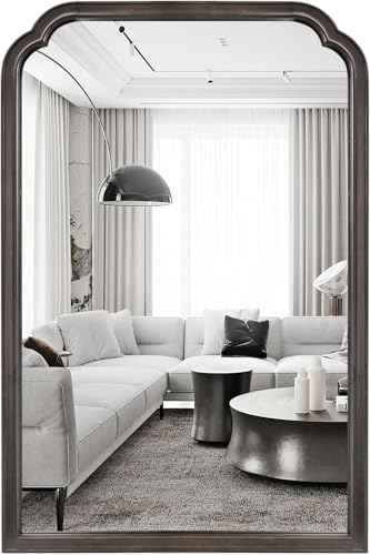 Wood Bathroom Mirrors for Wall Mounted