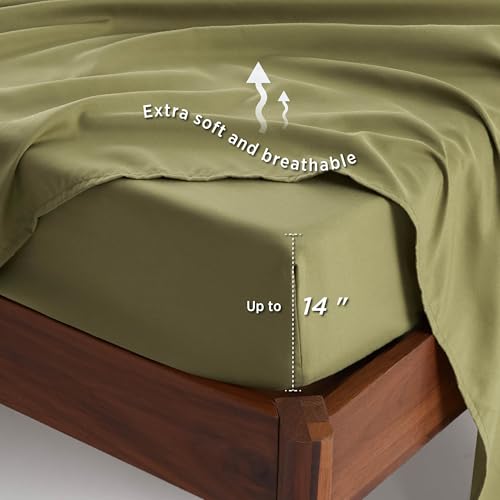 Floral Olive Green Comforter Set