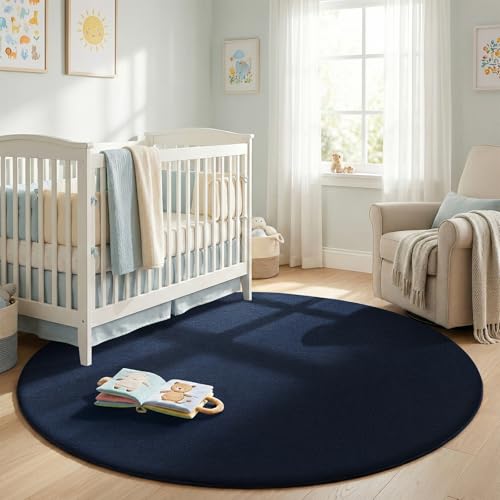 4ft Round Rugs for Bedroom Living Room