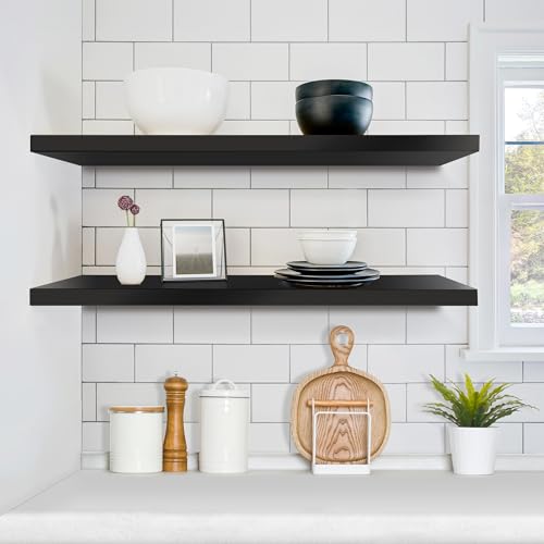 Floating Shelves for Wall Storage (2 Count)