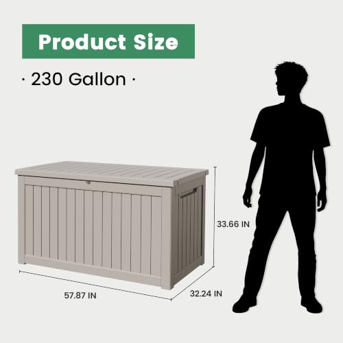 230 Gal Outdoor Storage Box
