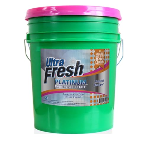 5 Gallon Platinum Fabric Softener for All Machine Types