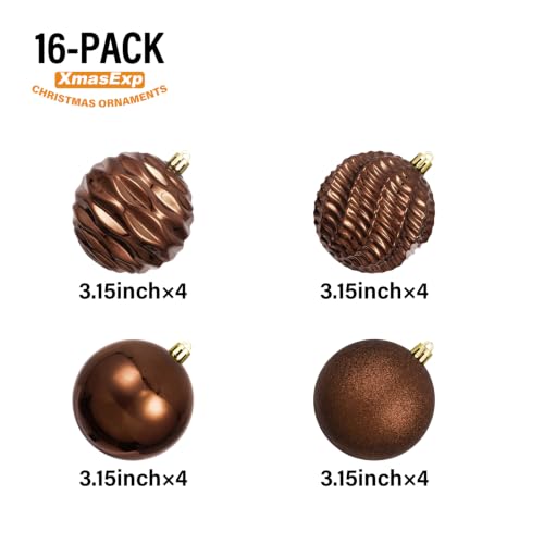 16ct Christmas Balls Ornaments (24 Count)