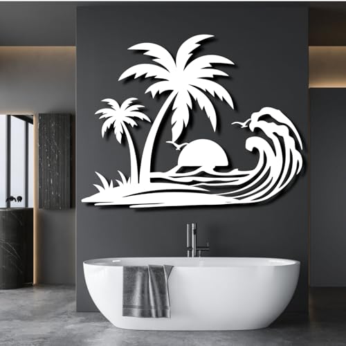 Palm Tree Metal Wall Decor