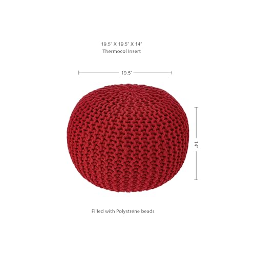 Round Pouf Ottoman