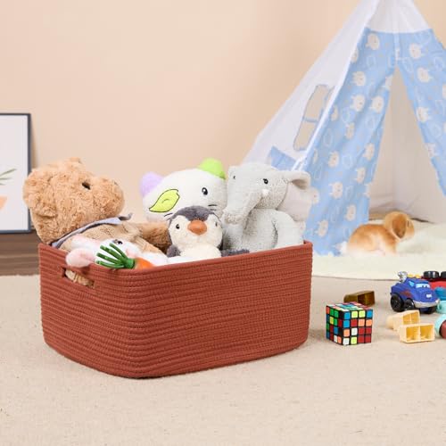 Large Storage Baskets for Shelves (2 Count)