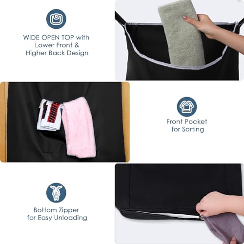 TFLC Over the Door Hanging Laundry hamper bag