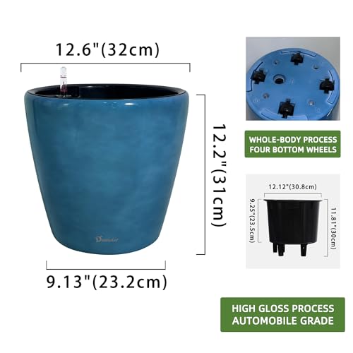 13x12 Self Watering Planter with Wheels