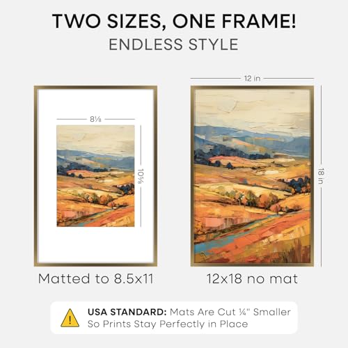 12x18 Bronze Picture Frame