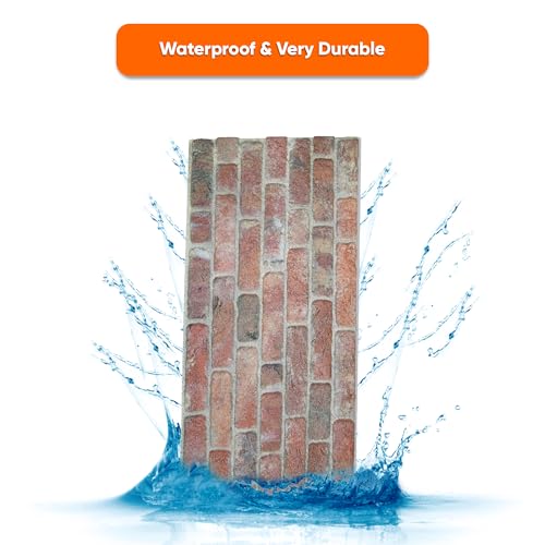 3D Wall Panels Brick Effect