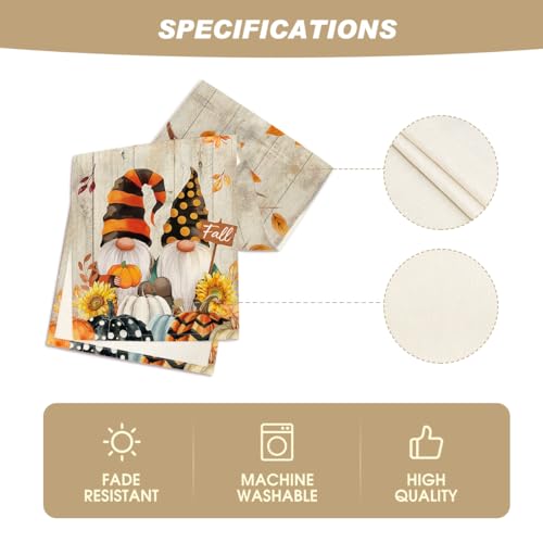 210 GSM Fall Table Runner Home Party Decor 13x90 Inch
