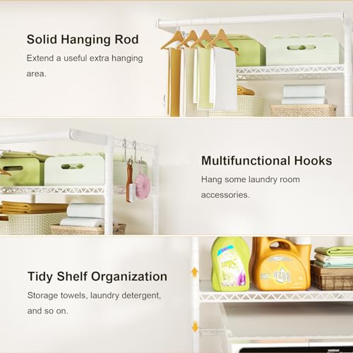 U11 Over Washer and Dryer Shelves