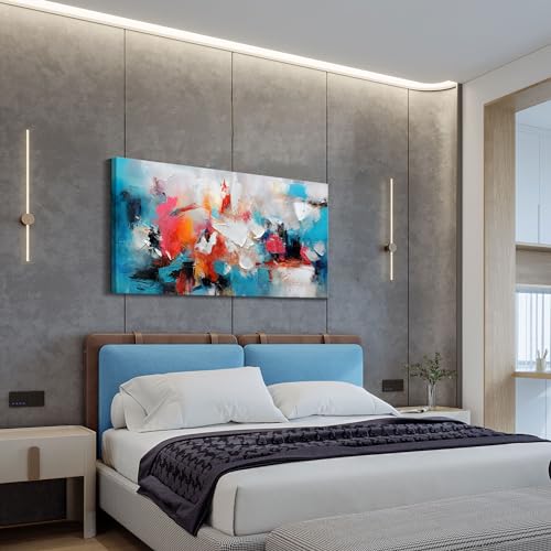 Large bstract Wall Art Canvas Wall Art for Living Room Hand