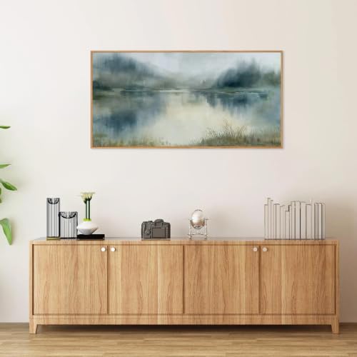 Abstract Nature Framed Canvas Wall Art