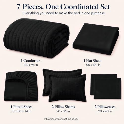Oversized King Comforter Set 120x98 in
