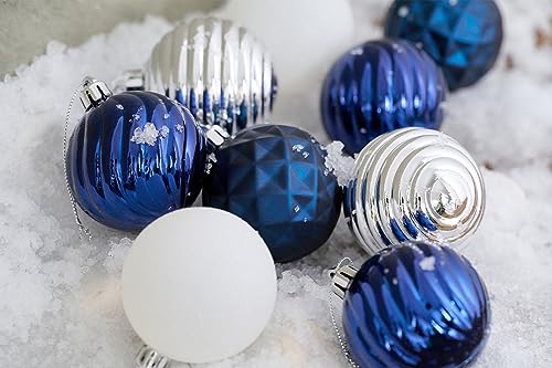 24ct Christmas Ornaments Tree Decorations Set 2.36 Inch (24 Count)